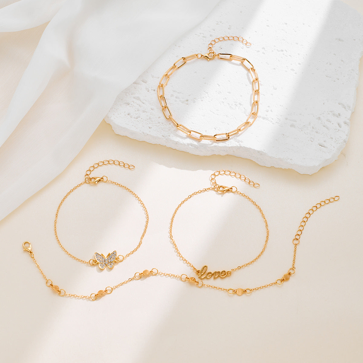 Exotic Beach Anklet Set