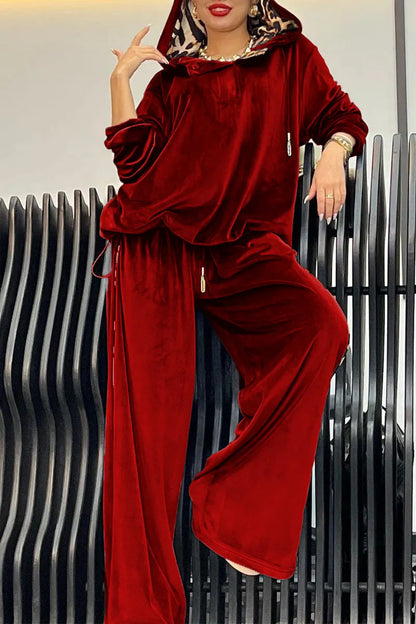 Loose Casual Two-piece Suit