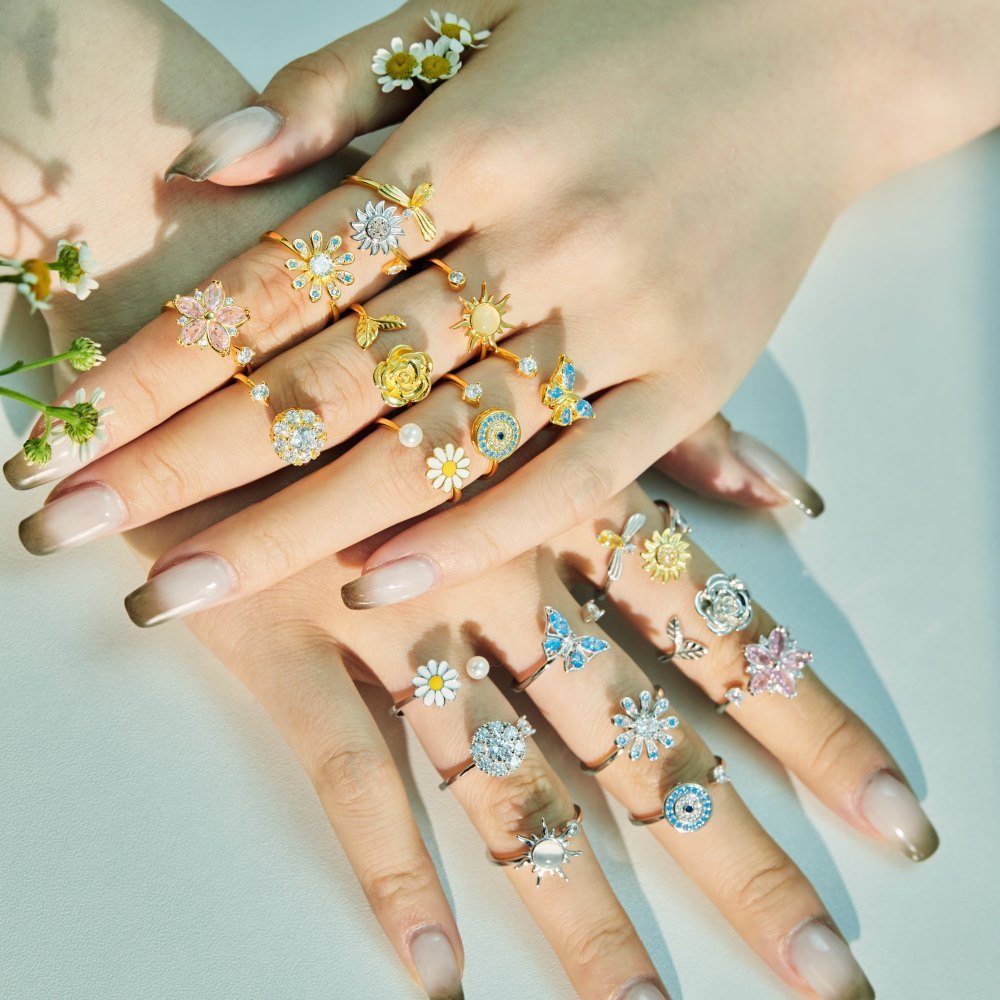 Rotatable Fashion Ring