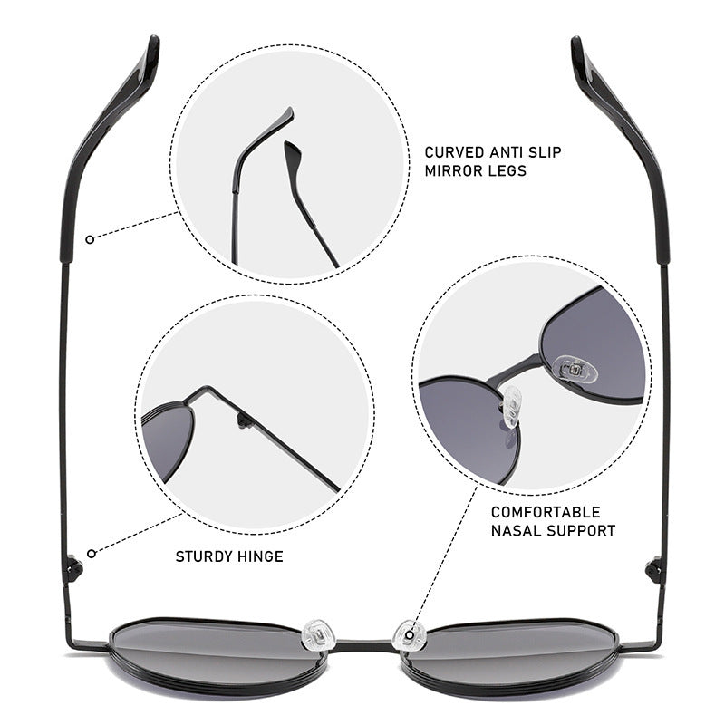 Round Metal Sunglasses