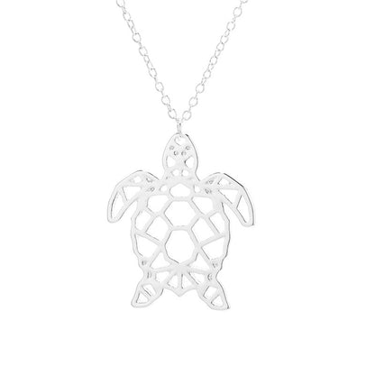 Hollow Turtle Necklace
