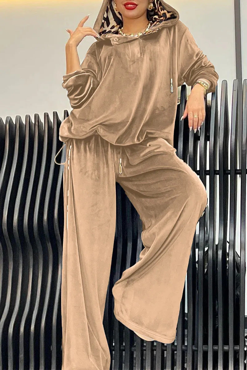 Loose Casual Two-piece Suit