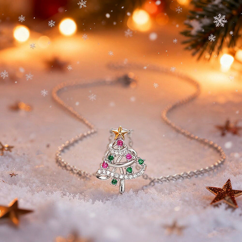 Christmas Tree Necklace