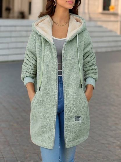 Winter Fleece Hooded Jacket