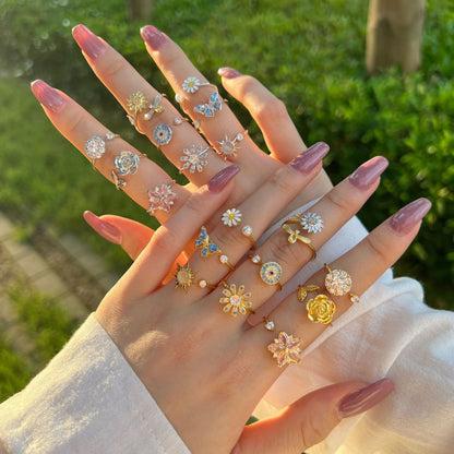 Rotatable Fashion Ring