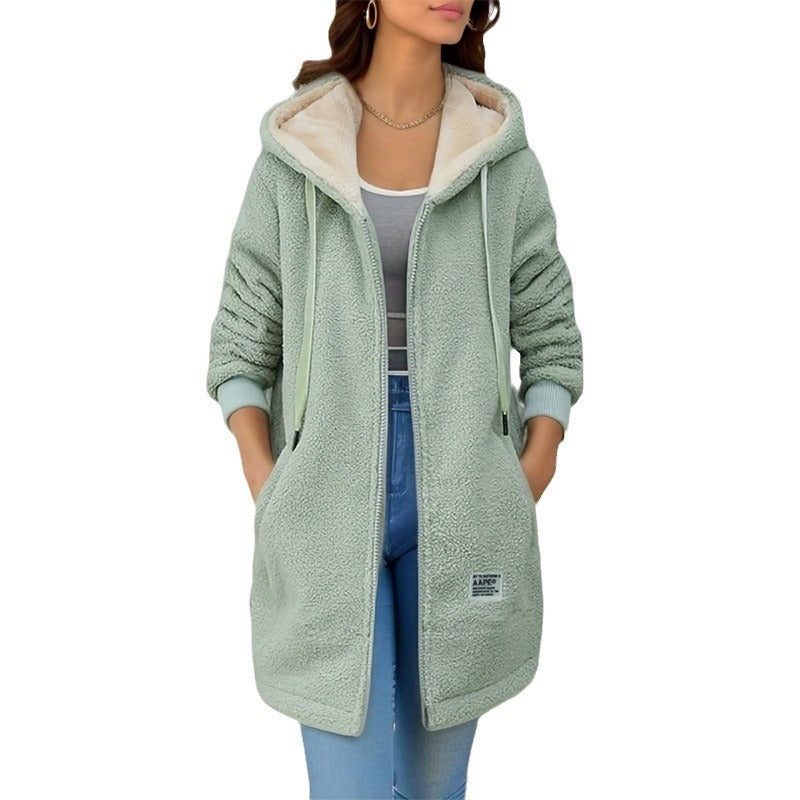 Winter Fleece Hooded Jacket