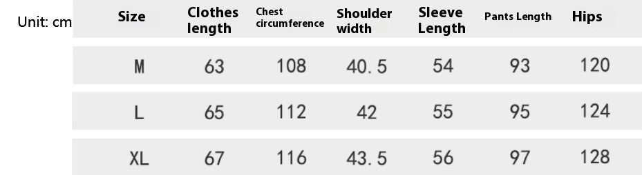 Feather Model Loose Pajamas