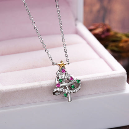 Christmas Tree Necklace