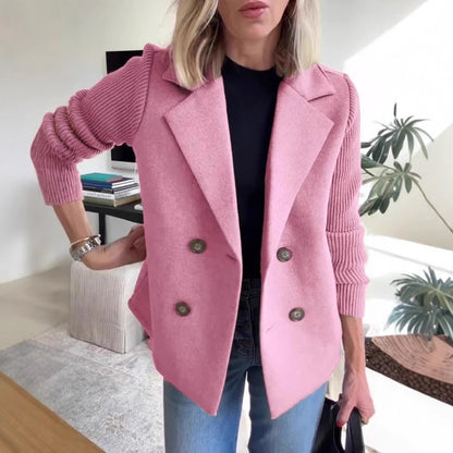 Double Breasted Lapel Jacket