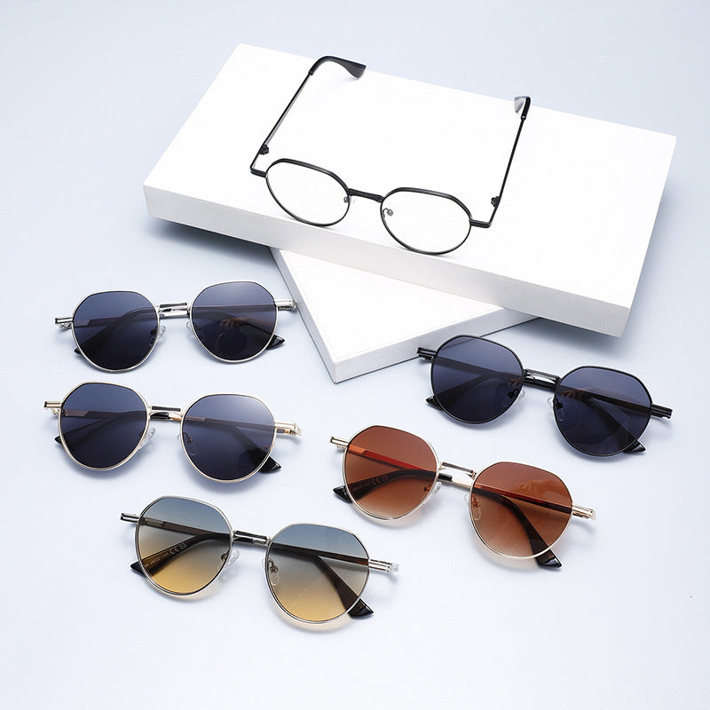 Round Metal Sunglasses