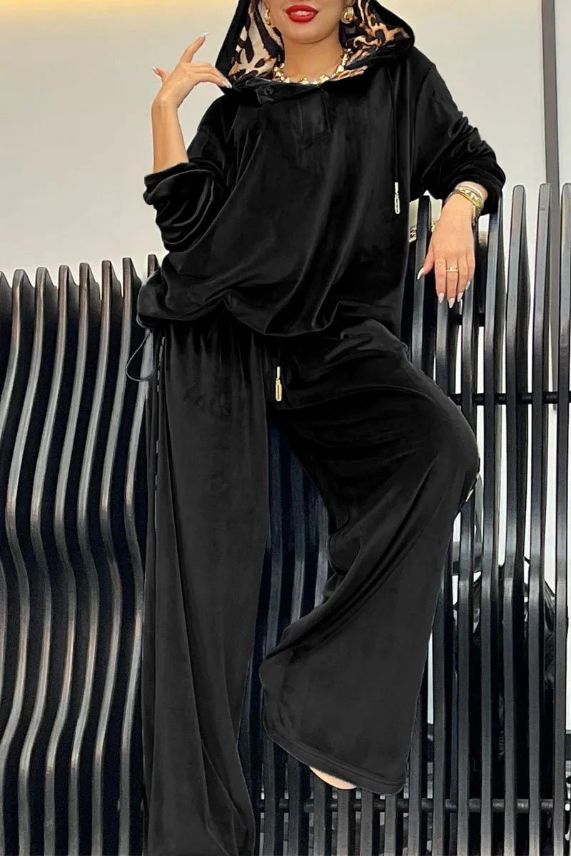 Loose Casual Two-piece Suit