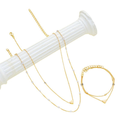 Bracelet Necklace Jewelry Set