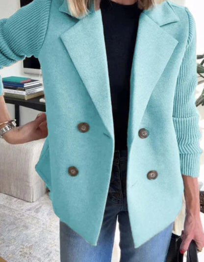 Double Breasted Lapel Jacket