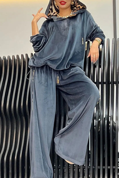 Loose Casual Two-piece Suit