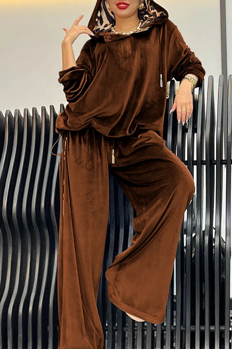 Loose Casual Two-piece Suit