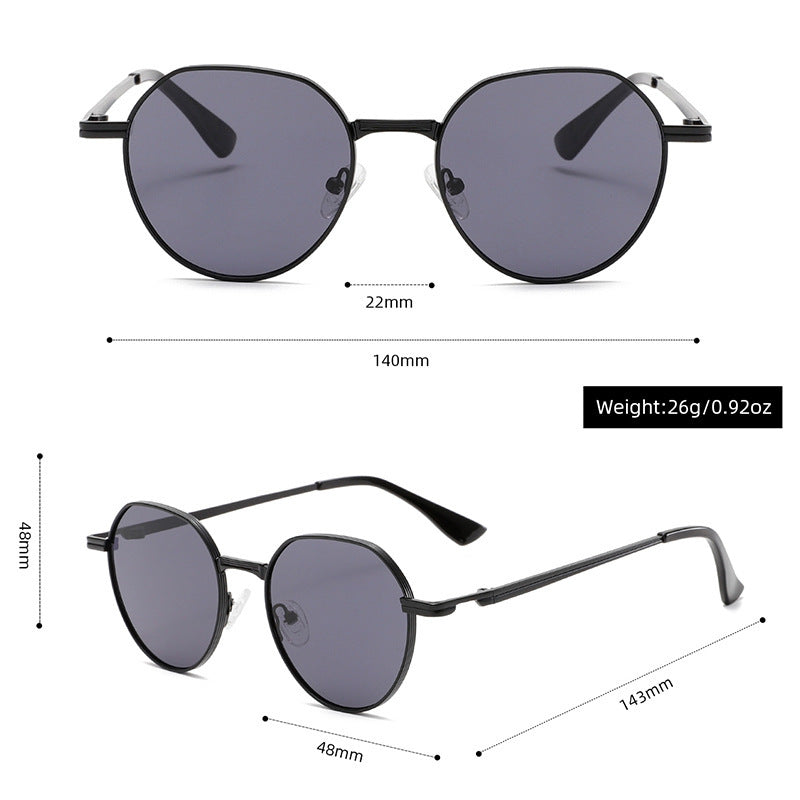 Round Metal Sunglasses