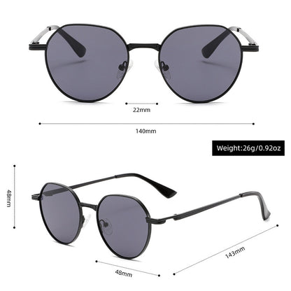Round Metal Sunglasses